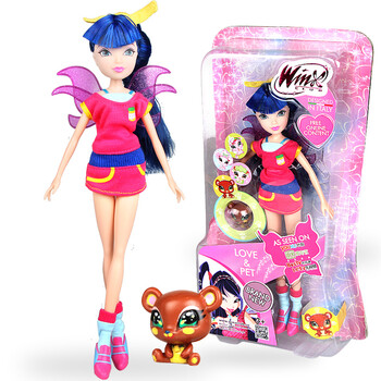 mondoba魔法俏佳人女孩礼物玩具幻变仙子俏仙子 仙宠系列-妙莎