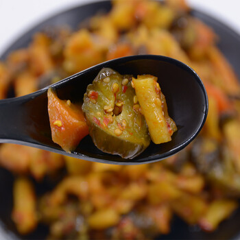 酱菜萝卜咸菜山东特产下饭菜袋装350g