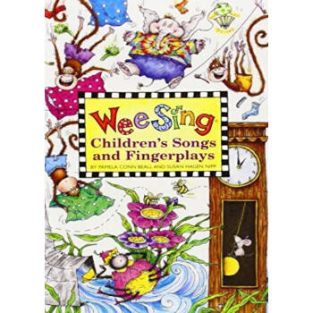 欧美儿歌 英文原版 Wee Sing Children's 动动手指唱童谣 附CD 廖彩杏有声书