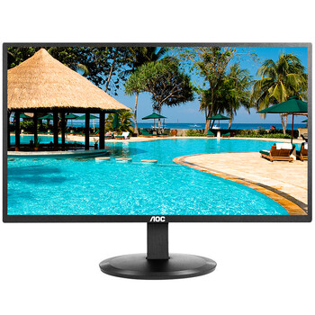 aoc e2180swn 20.7英寸宽屏led背光液晶显示器(黑色)