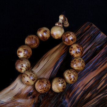 太行崖柏手串2.0满瘤疤雀眼108颗佛珠陈化老料手链男女情侣款