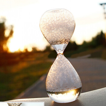 创意液体泡泡沙漏摆件5/10/15/30/60分钟沙漏计时器生日礼物礼品 大号