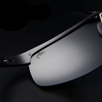 太阳镜男户外垂钓偏光钓鱼眼镜看漂增晰高清夜钓眼睛 8808黑色(日用)