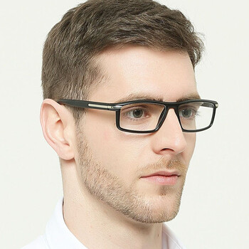 老花镜男超轻抗疲劳舒适简约树脂全框防辐射老花眼镜高清老光远视