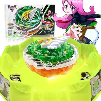 奥迪双钻战斗王之飓风战魂5男女孩拉线儿童陀螺v玩具飓风战魂5碧影神