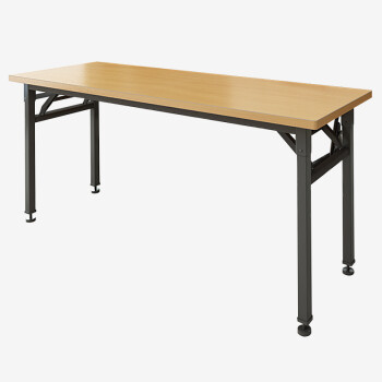 木游记 培训桌折叠长条会议桌职员学习桌子办公桌电脑桌书桌120*45*75cm MYJPXZ-2021