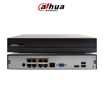 大华（dahua）8路POE网络高清硬盘录像机支持乐橙 DH-NVR2108HC-8P-HDS2 不含硬盘