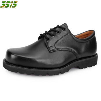 3515强人品牌户外鞋男鞋工装鞋大头鞋男士皮鞋军鞋作训鞋 黑色 43_ 7