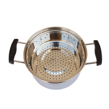 
                                                            苏泊尔（SUPOR） 22CM 蒸滋味蒸煮多用锅SZ22S1蒸锅燃气电磁炉通用锅具SZ24S1 SZ22S1直径22CM                