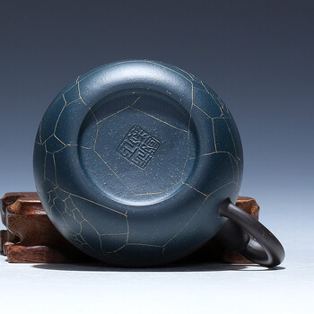 王正国  实力派民间老艺人 黑泥 绿泥【绣球西施】宜兴紫砂壶茶壶