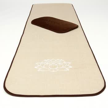 打坐垫 拜佛垫佛堂拜忏禅修磕大头夏季佛教用品108大礼拜垫子顺滑加厚