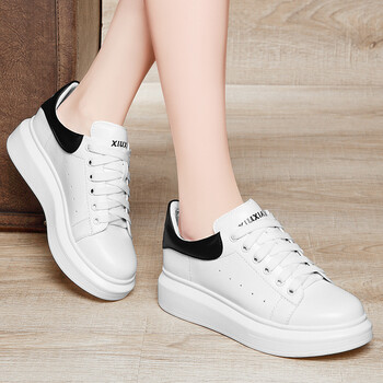 鞋女厚底运动球鞋女板鞋 818白色 37【图片 价格 品牌 报价】-京东