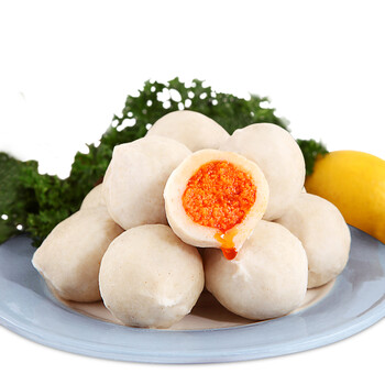 雄丰 蟹籽包心鱼丸 500g装