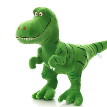 龙公仔恐龙毛绒玩具睡觉抱枕布娃娃可爱玩偶男孩女生生日礼物 绿色