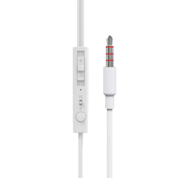 
                                        桐之音TZY E112手机耳机 入耳式 线控 HIFI 立体声 兼容3.5mm音频设备 白色                