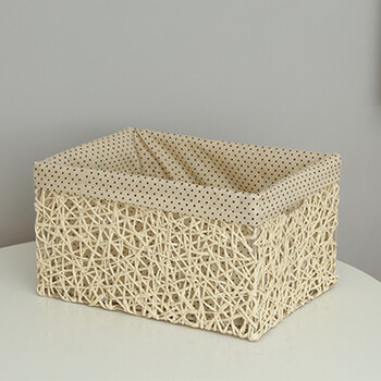 京东优选 收纳筐 布艺多功能布艺收纳筐卧室衣物客厅办公桌收纳盒玩具