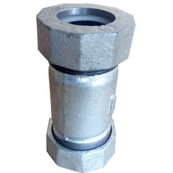 管道快速接头6分 4分铁自来水管ppr管活接1寸暖气管快接 3寸用于管子