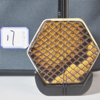 【京东双旦精选】二胡乐器|敦煌07a专业二乌木木轸演奏二胡蟒皮可选