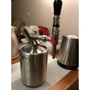定制2l氮气咖啡机冷萃茶冰萃不锈钢发泡枪发泡器液冰激凌机冷萃咖啡