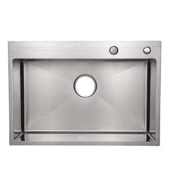 手工水槽 不锈钢厨房洗菜盆60*45单槽