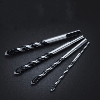 打孔开孔麻花钻头 打瓷砖全瓷高硬度钻墙打用的手电用 多功能合金三角