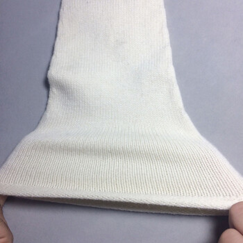 加厚大腿残肢羊毛袜 假肢袜子 残疾用品 截肢义肢羊毛袜 乳白色(单只)