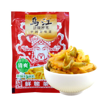 乌江涪陵榨菜丝80g*20袋装重庆特产开味菜咸菜酱菜早餐下饭菜 鲜脆菜