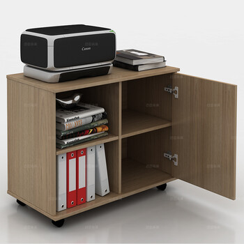 迈亚家具活动矮柜打印机柜活动柜抽屉柜资料柜带锁矮柜茶水柜文件柜储