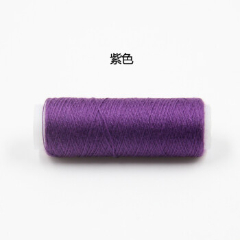 TTT优质缝纫线白线黑线缝衣线 家用缝纫线手缝线24色线针线盒DIY 紫色