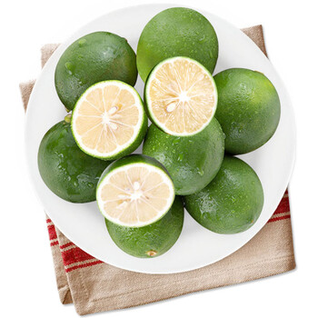 展卉 海南青柠檬 6个装 单果80-100g 新鲜水果