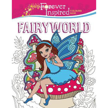 forever inspired coloring book: fairyworld