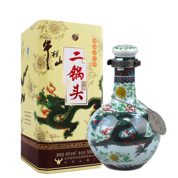 牛欄山珍品30年 珍品三十年青龍 清香型白酒 46度單瓶裝500ml_ 1折