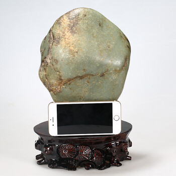 和田玉籽料原石摆件  6570克 【王石玉铺】