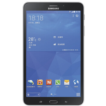 三星（SAMSUNG）Galaxy Tab 4 通话平板电脑 8英寸 檀黑色 T331C