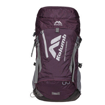 kolumb哥仑步登山包户外男女双肩徒步背包35l大容量 便携 哥伦布 茄紫
