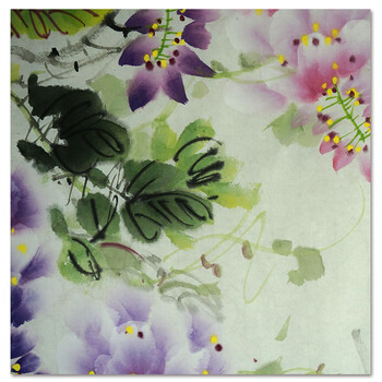 中国美术家协会会员 画家 朱梅《紫气东来》