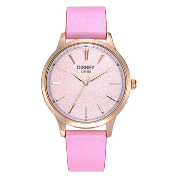 迪士尼(disney)学生手表女简约时尚防水石英表皮带少女手表dc-53024p1