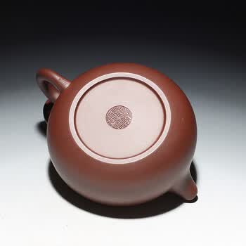 蒋峰 圆成壶 紫泥 200cc