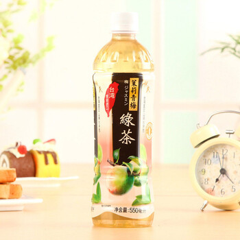 中国台湾进口 悦氏(yes) 茉莉味青梅绿茶饮料 果茶 550ml*24整箱