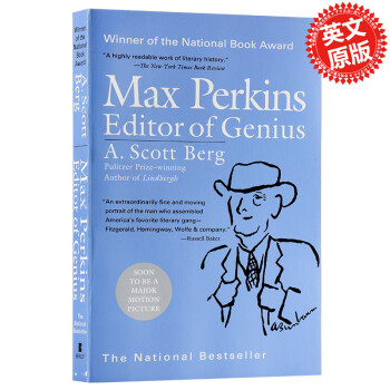 天才的编辑麦克斯珀金斯传英文版max Perkins Editor Of Genius 摘要书评试读 京东图书