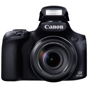 
                                        佳能（Canon）PowerShot SX60 HS 数码相机(1610万像素 3.0英寸可旋转屏 65倍光学变焦）                