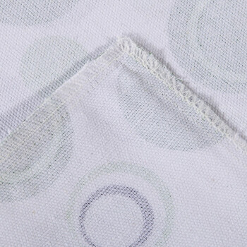 艾薇  家纺床品 全棉粗布 办公居家 抱枕 沙发靠枕 汽车靠枕含芯 点点绿 46X46CM