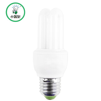 小器鬼2U节能灯泡5w7w9w11w13w16w灯管e14/E27大螺口节能灯具暖白/白光 日光色6500k(E27大螺口) 16w