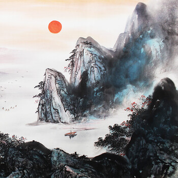 实力派画家 李勋《锦绣河山》