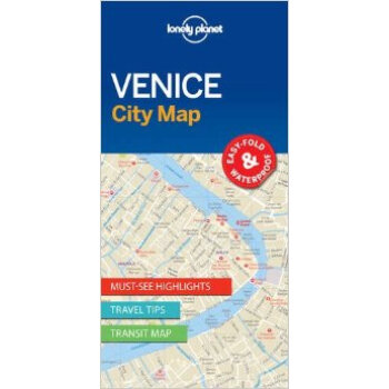 Lonely Planet Venice City Map (Travel Guide)