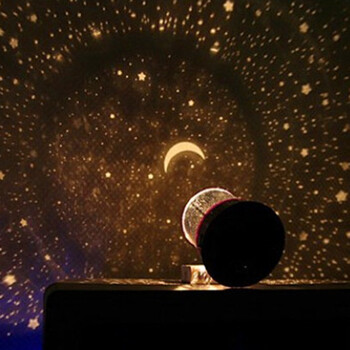 
                                                            普通款星空灯 LED星空投影灯 星星灯不旋转不带音乐星空投影仪 生日礼物情人节礼品 星空伊人                