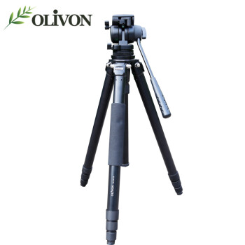 Olivon不锈钢三脚架TR-197-16天文望远镜相机支架观鸟镜配件稳固可伸缩