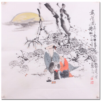 李东献《煮茶图》