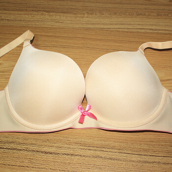 澳娜芬 光面无痕上托聚拢文胸8334 肤色 70b/32b