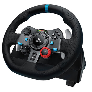 【9.5新】罗技(logitech)g29 力反馈游戏方向盘